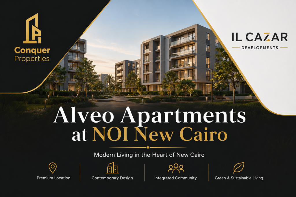Alveo Apartments at NOI New Cairo by Il Cazar Developments