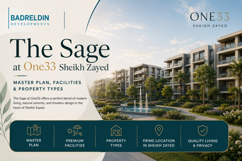 The Sage at One33 Sheikh Zayed: Master Plan, Facilities & Property Types