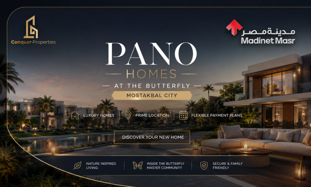 Pano Homes at The Butterfly Mostakbal City – Luxury Homes, Prime Location & Flexible Payment Plans
